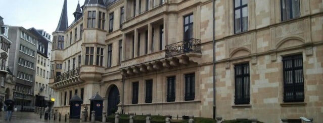Palácio Grão-ducal is one of Luxemburg.