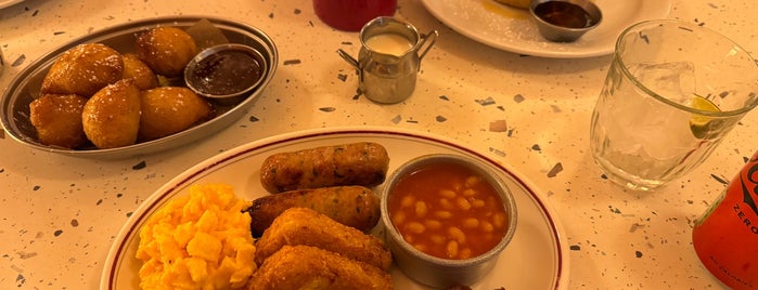 The Breakfast Club is one of London restaurants.
