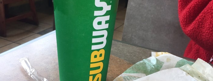 SUBWAY is one of Frequently visited locations.