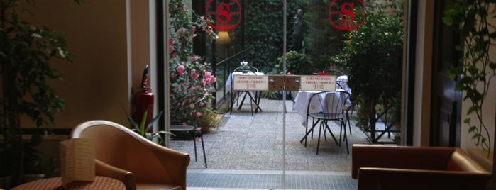 Hotel Sanpi Milano is one of สถานที่ที่ Louise ถูกใจ.