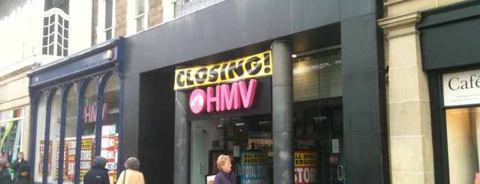 HMV is one of Edinburgh.