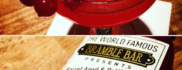 Bramble Bar is one of The World's 50 Best Bars.
