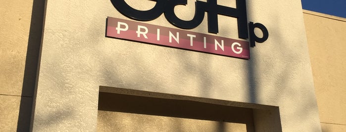 G+H Printing is one of Preferred Vendors.