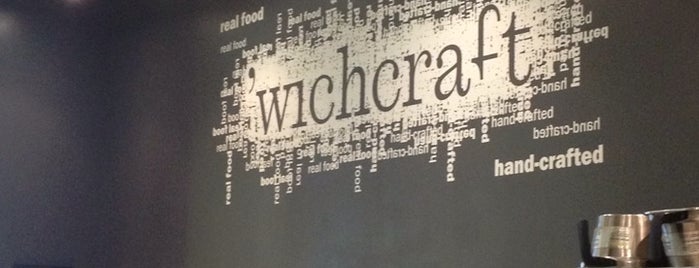 'wichcraft is one of places to visit during commute.
