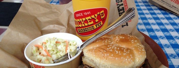 Dickey's BBQ Pit is one of Places to Try.