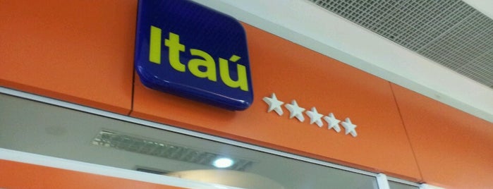 Itaú is one of Caxias Shopping.