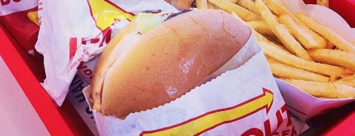 In-N-Out Burger is one of Favs.