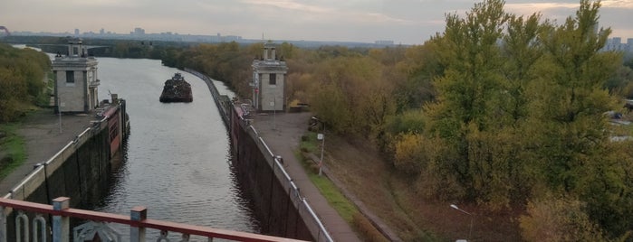 Ж/Д мост №424 А.С.Бачелиса над шлюзом №8 is one of Мосты Москвы / Bridges of Moscow.