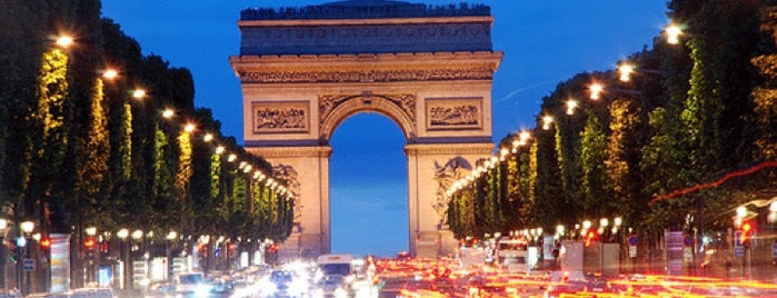 Arc de Triomphe is one of Where, When & Who List-1!.