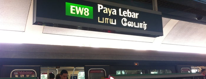 Paya Lebar MRT Interchange (EW8/CC9) is one of MRT: East West Line.
