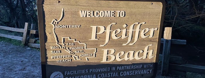 Pfeiffer Beach is one of Big Sur 2022.