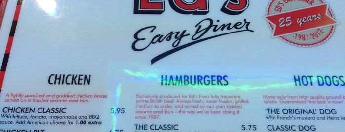 Ed's Easy Diner is one of UK.