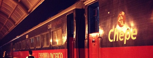 Estación de Trenes de Chihuahua is one of Gespeicherte Orte von Pam.