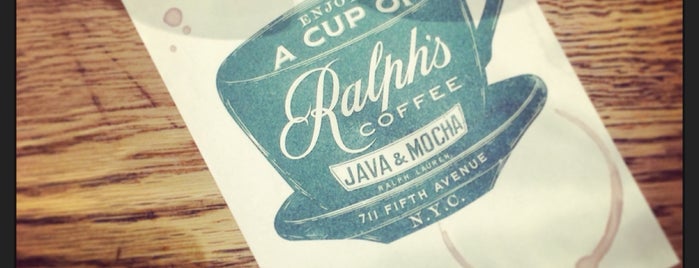 Ralph's Coffee Shop is one of NYC Non-Starbucks Coffee.