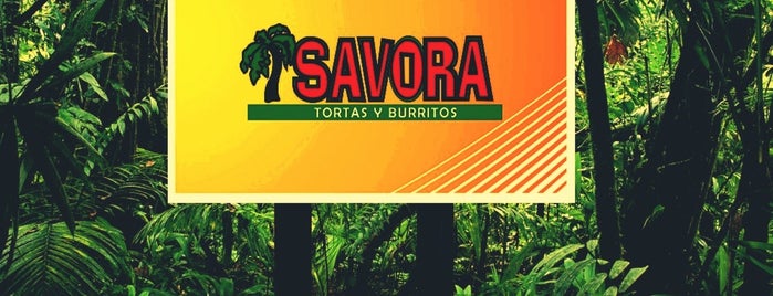 Savora Tortas y Burritos is one of Recomendaciones.