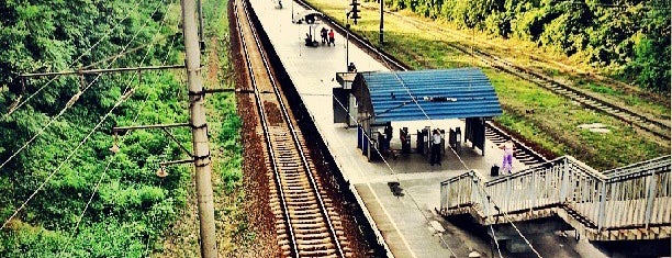 Залізнична станція «Борщагівка» is one of Anastasia : понравившиеся места.