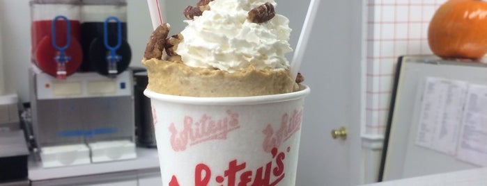 Whitey's Ice Cream is one of Good Eats Iowa.