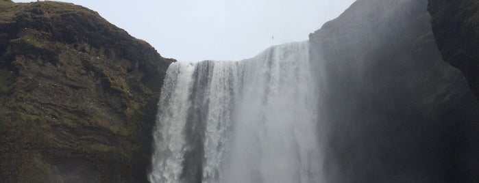 Skógafoss is one of Iceland.