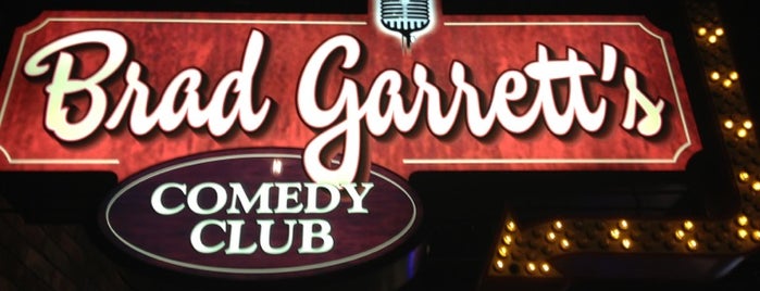 Brad Garrett's Comedy Club is one of Las Vegas Fun.