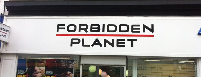 Forbidden Planet is one of Forbidden planet.