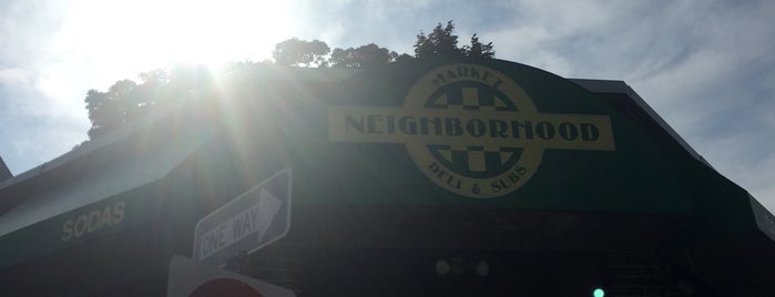 Neighborhood Market Deli & Subs is one of Tempat yang Disukai Madison.