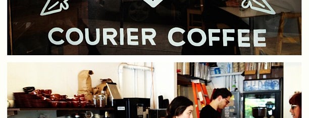 Courier Coffee is one of Portland.