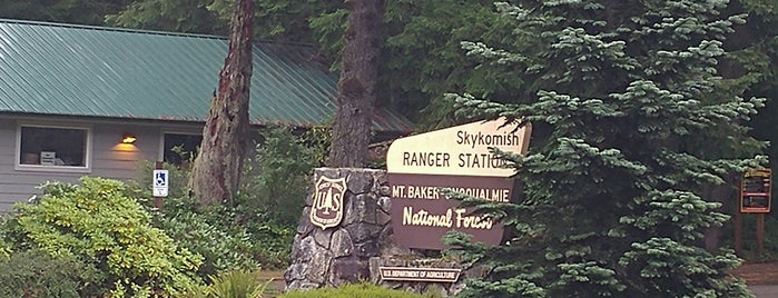 Skykomish Ranger Station is one of WA State.
