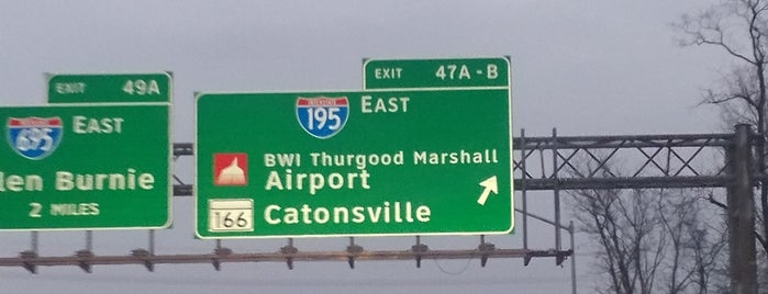 I-95 (Exit 47) / I-195 (Exit 4) / MD 166 Interchange is one of Locais curtidos por Rob.