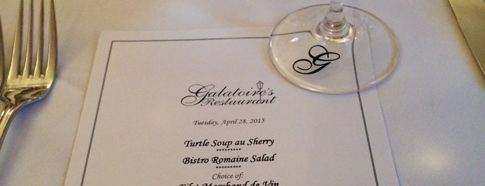 Galatoire's is one of NOLA.