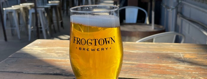 FrogTown Brewery is one of Breweries.