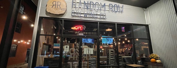 Random Row Brewing Co. is one of Breweries I've Visited.