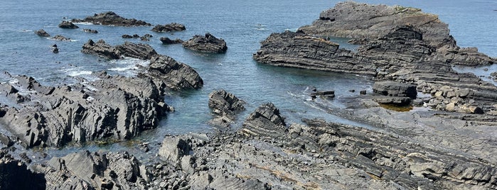 Hartland Quay Hotel is one of Orte, die Robert gefallen.