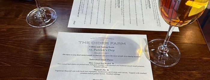 The Cider Farm is one of Wisconsin.