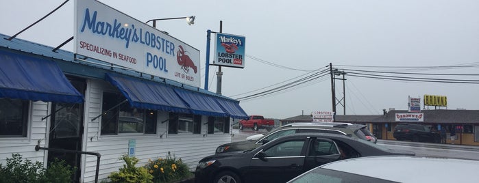 Markey's Lobster Pool is one of Travel Channel 101 Tastiest Places.