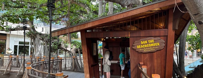 Don the Beachcomber Treehouse is one of Prosume Honolulu.