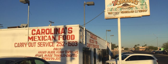 Carolina's Mexican Food is one of Phoenix/Scottsdale.
