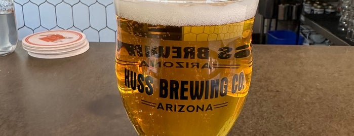 Huss Brewing Co. Taproom is one of Favorites: Breweries/Bars/Pubs.