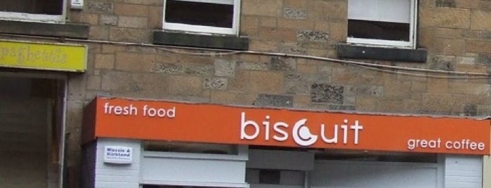 Biscuit is one of Glasgow coffee to-do.