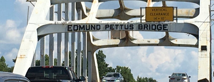 Edmund Pettus Bridge is one of สถานที่ที่บันทึกไว้ของ The Grio.