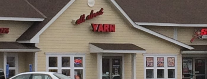 All About Yarn is one of Yarn Shops.