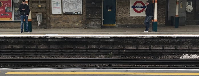 Plaistow London Underground Station is one of Dayne Grant's Big Train Adventure 2:The Sequel.