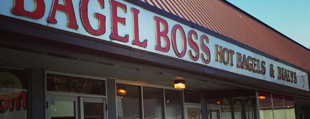Bagel Boss Hicksville is one of Lieux qui ont plu à Jesse.