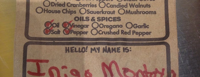 Which Wich? Superior Sandwiches is one of Favs.
