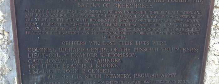 Battle of Okeechobee is one of สถานที่ที่ Lizzie ถูกใจ.