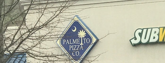 palmetto pizza is one of Orte, die Joshua gefallen.