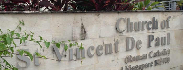 Church Of Saint Vincent De Paul is one of Singapore Catholic Churches (Serangoon District).