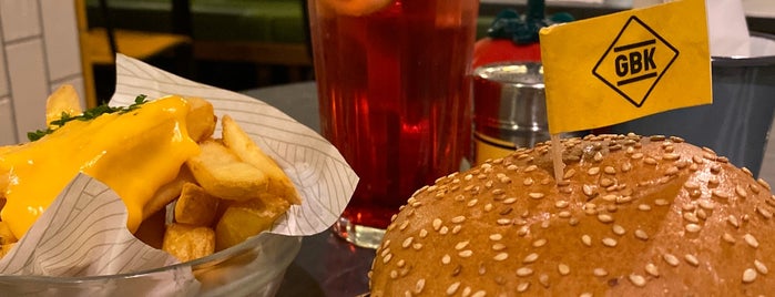 Gourmet Burger Kitchen is one of London Food Heaven.