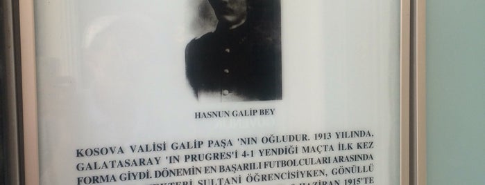Galatasaray Spor Kulübü is one of Galatasarayy.