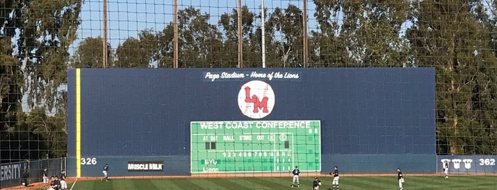 LMU - George Page Baseball Stadium is one of Ballparks I've Visited.