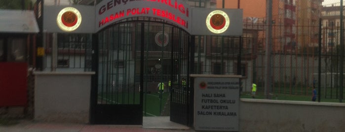 Genclerbirligi Hasan Polat Tesisleri is one of Tempat yang Disukai Ibrahim.